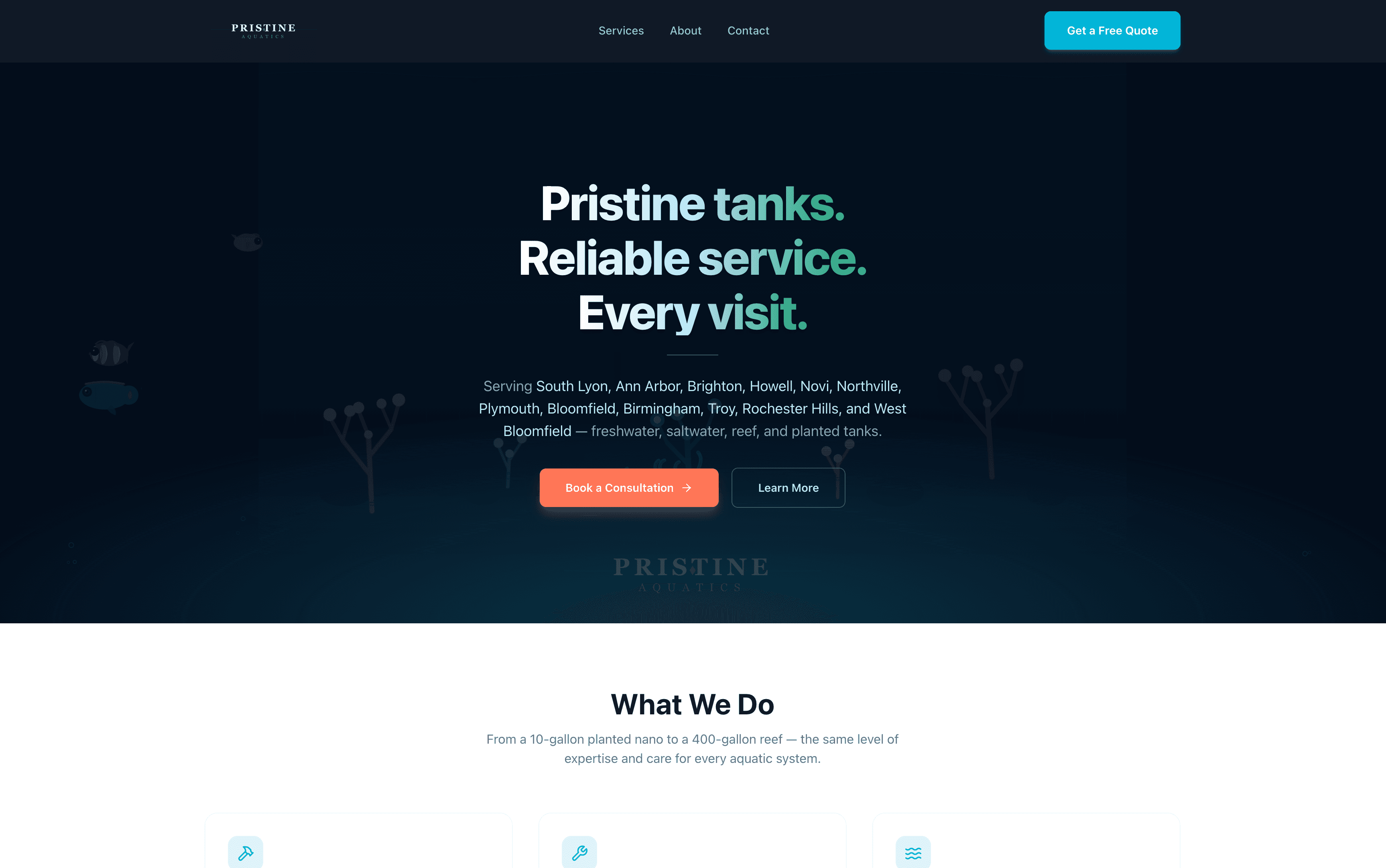 Service Business Website